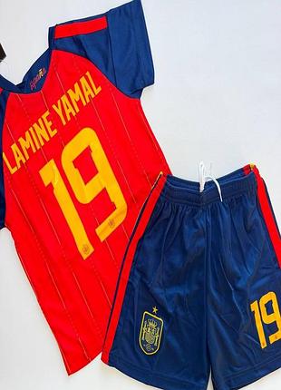 Дитяча футбольна форма spain lamine yamal 19