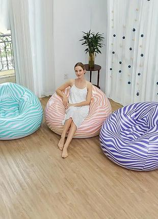 Универсальный диван в полоску - портативный пуфик sofa and xl-1135