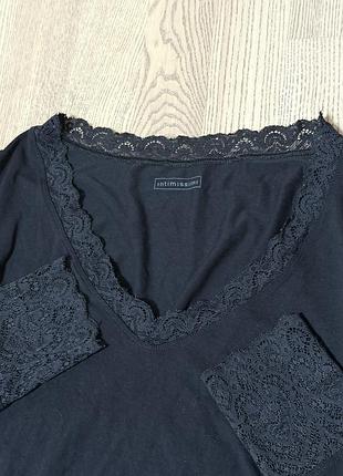 Лонгслів intimissimi з мереживом розмір м
