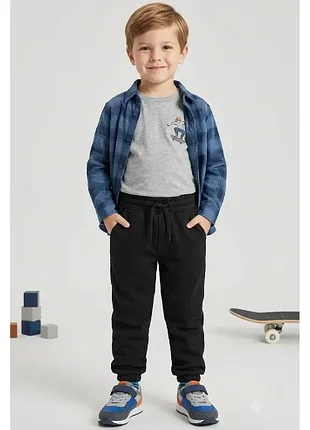 Утепленные спортивные штаны primark 5