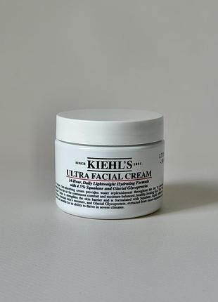 Kiehl’s - ultra facial cream with squalane - зволожуючий крем для обличчя, 50 ml