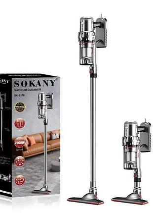 Бездротовий пилосос sokany sk-3377 для сухого прибирання 2000 вт