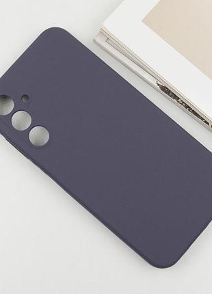 Чехол silicone cover lakshmi full camera (aaa) для samsung galaxy a56 5g серый / dark gray 5