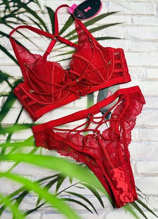 Комплект 🔥🍓білизни приватна колекція hunkemoller.