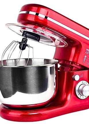 Тестомес zepline zp-9832 миксер с чашей 5л из нержавеющей стали 3500 вт