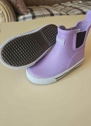 Новые детские резиновые сапоги reima ankles р.24
