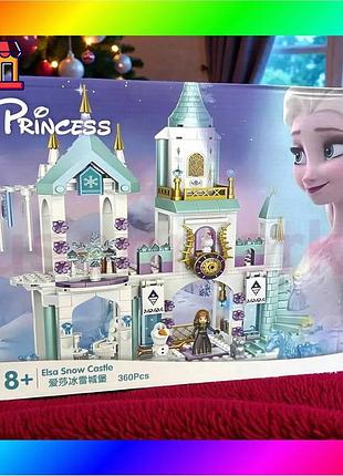 Bs детский конструктор в best mix коробке холодное сердце принцесса frozen ледяной замок лего эльза дл bas77/n