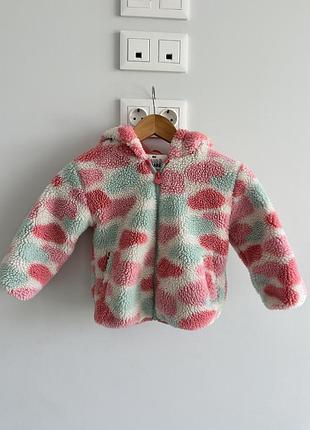 Куртка кофта тедди 4-5 лет
