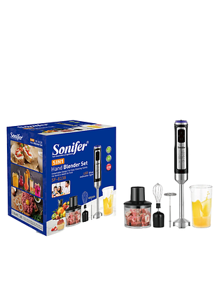 Ручной блендер sonifer set 5в1 sf-8138