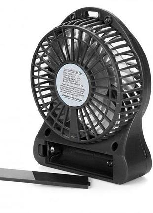 Міні вентилятор mini fan з акумулятором 7