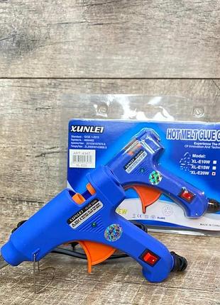 Бытовой клеевой горячий пистолет электрический для силиконового клея xunlei xl-e20