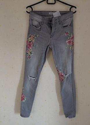 Женские джинсы zara basic z 1975 denim, р. s