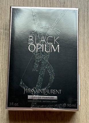 Yves saint laurent black opium 100ml оригінал жіноча паріюфумована вода