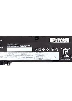 Акумулятор powerplant для ноутбуків lenovo thinkpad t470s (l16m3p73) 11.1v 2274mah