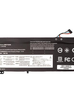 Акумулятор powerplant для ноутбуків lenovo thinkbook 14 g2 (l19c4pdb) 15.44v 3830mah