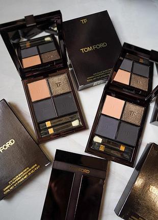 Tiнi tf eye color quad crème 46 iconic smoke