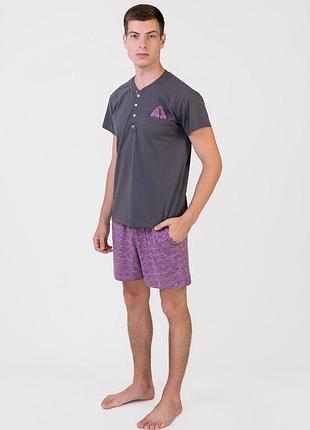 Пижама мужская homewear mad 33452 домашний комфорт m graphite (3700467733542)
