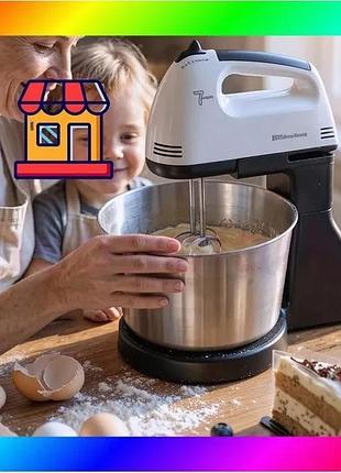 Bs миксер стационарный с best mix чашей из нержавейки, миксер бытовой с чашей, миксер профессиональный bas77/n