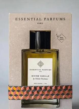 Essential parfums divine vanille 100 мл оригінал унісекс 2