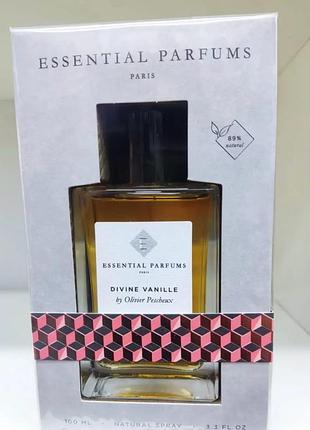 Essential parfums divine vanille 100 мл оригінал унісекс 3