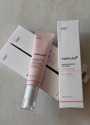 Крем для шкіри навколо очей medicube pdrn pink peptide eye cream з полінуклеотидами та пептидами, 30 мл