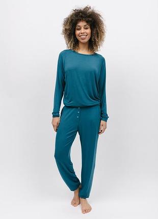 Піжама жіноча cyberjammies maple 9906-9905 10/s бірюзовий (5051877463493)