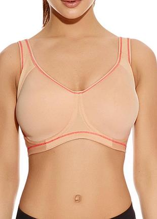 Формованный спортивный бюстгальтер спейсер freya active 4892nue 80i бежевый (886279328188)