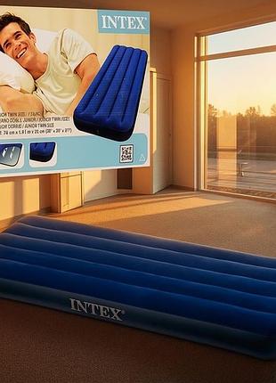 Bs надувний матрас intex best mix (76х191см), матрас надувний для намету, гумові надувні матраси, матр bas77/n