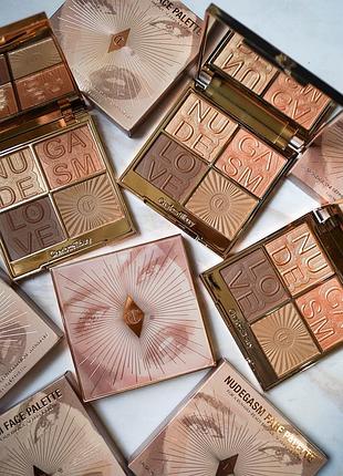 Палетка для обличчя charlottetilbury nudegasm face palette