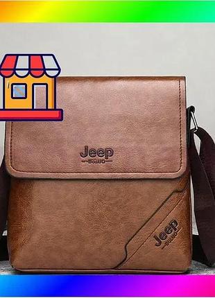 Bs мужская сумка планшет best mix jeep через плечо, барсетка сумка-планшет для мужчин эко кожа светло- bas77/n