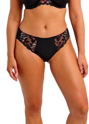 Трусики слипы fantasie magdalena 103450 кружевные с вышивкой s черный (193773567730 )