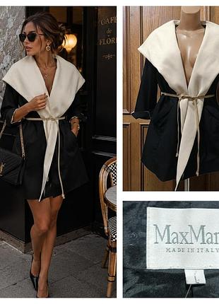 Max mara, женский тренч на запах, на завязке, от люксового бренда, размер l.
