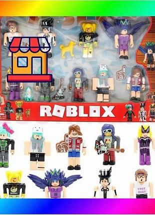 Bs ігрові фігурки roblox best mix в коробці, іграшкові чоловічки роблокс набір з 9 фігурок bas77/n