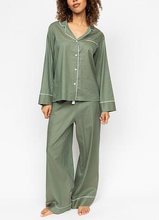 Піжама жіноча cyberjammies hotel 0789_sag 8/xs зелений (5051877568853)