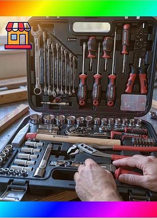Bs набор инструмента 1/2 best mix 100ед, качественный инструмент для автосервиса, большие наборы инстр bas77/n
