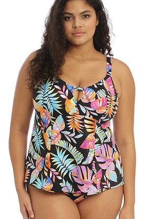 Танкіні elomi tropical falls 801561 18/2xl black (zik0000025186)