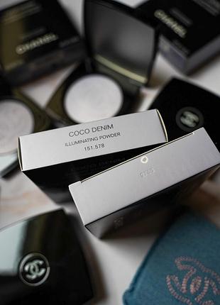 Пудра-хайлайтер coco denim illuminating powder 5