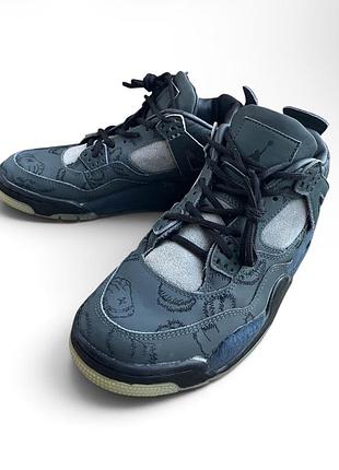 Kaws x air jordan 4 retro nike найк чоловічі кросівки 41