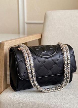 Сумуа tory burch fleming кожа