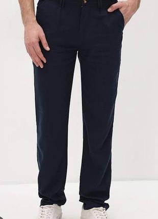 Мужские брюки dockers premium d4 relaxed fit (38 x 30) темно синий