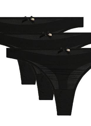 Набор трусиков pretty polly olivia pdm012 3pp l black (5053014279622)