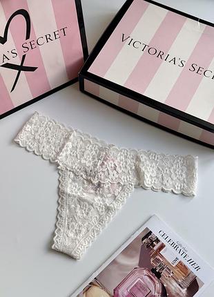 Мережевні трусики стрінги victoria’s secret