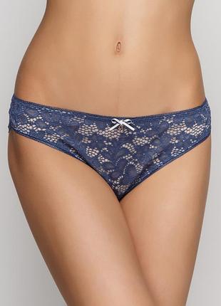 Трусики pretty polly amy es040l l deep denim cream бразильяны кружевные элегантные (5053014512453)