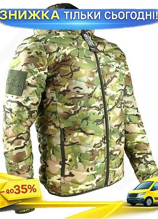 Ku куртка тактическая kombat universal fit uk xenon jacket мультикам оливковая для активного отдыха зи uni2l_k