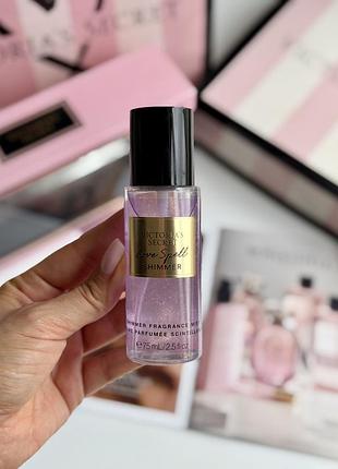 Міні спрей для тіла love spell shimmer victoria’s secret