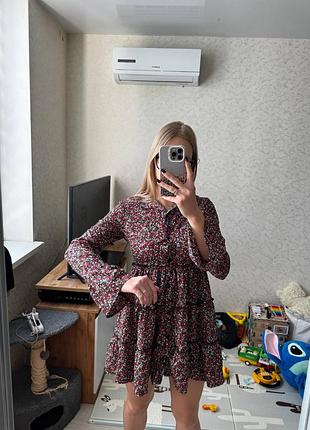 Сукня в квітковий принт 4