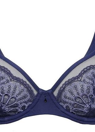 Бюстгальтер berlei beauty style 5081 мягкий комфртный на косточках большой размер 90d midnight (5053014283322)