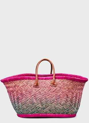 Сумка пляжная le comptoir de la plage aravola bm_bicolor_314 плетеная корзина