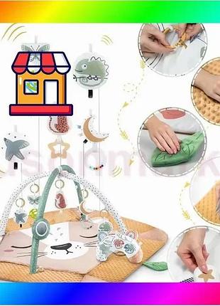 Bs игровые коврики для best mix новорожденных (польша), детский коврик на пол мягкий, asj bas77/n