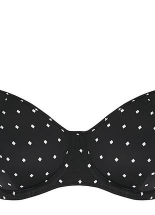 Купальний ліф бікіні з кісточками freya jewel cove 7231 80f black (889501156627 )